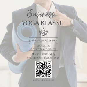 Business Yoga Klasse Instagram Post (Quadratisch))
